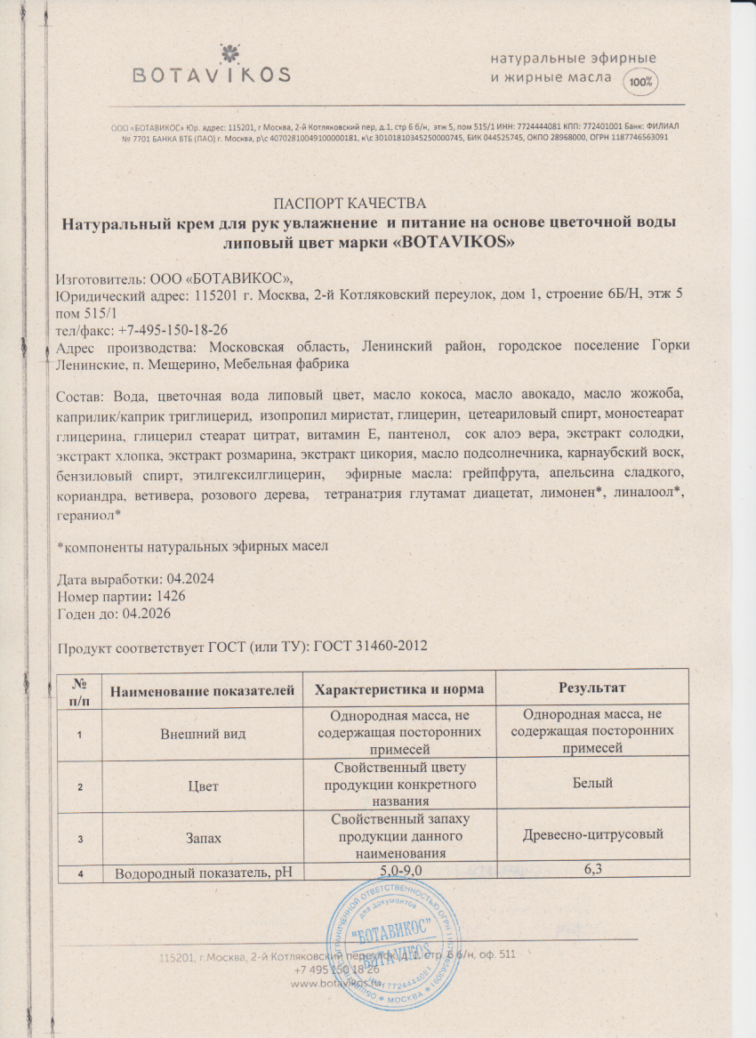 Паспорт №042024